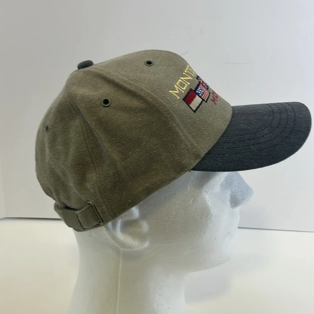 Vintage 90’s Atlantis Hats Monte Carlo Formula 1 Racing Grand Prix Cotton Cap